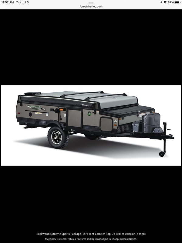 2019 Forest River Rockwood ESP 1910ESP, Folding Trailers RV For Sale By
