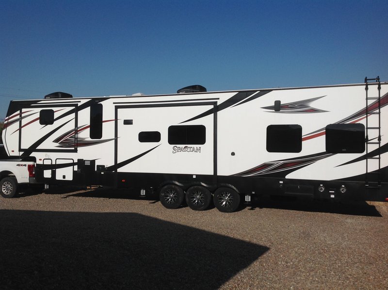 2017 Prime Time Spartan 1342STF, Toy Haulers 5th Wheels RV For Sale By