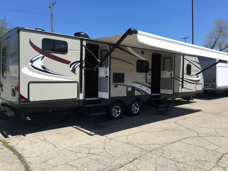 2016 Keystone Passport Grand Touring 3350bh Grand Touring, Travel 