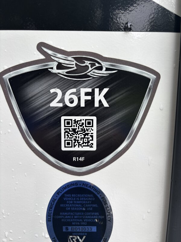 2024 Jayco White Hawk 26FK