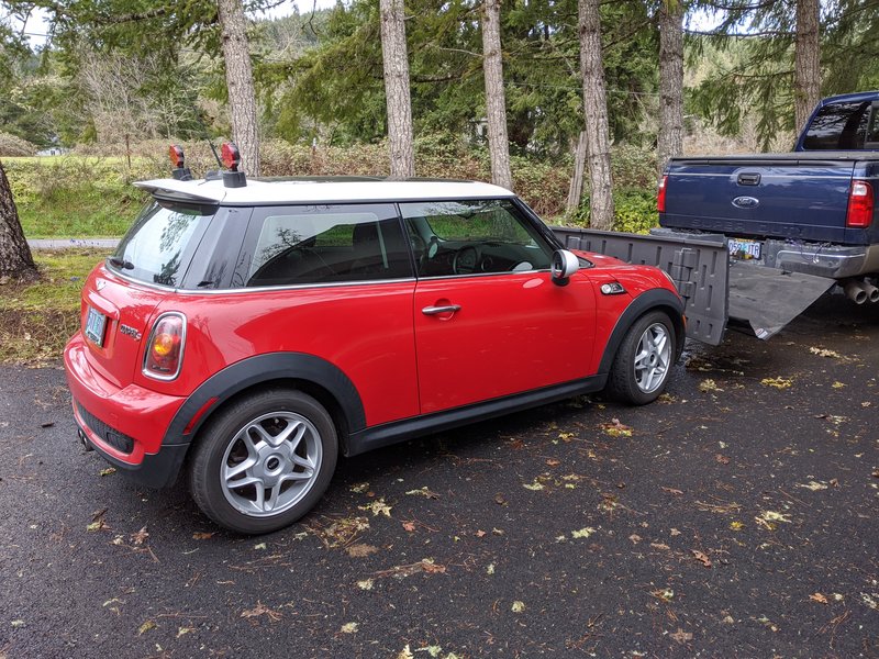 2008 Mini Cooper S Turbo Hardtop, Tow Behind Cars RV For Sale By Owner