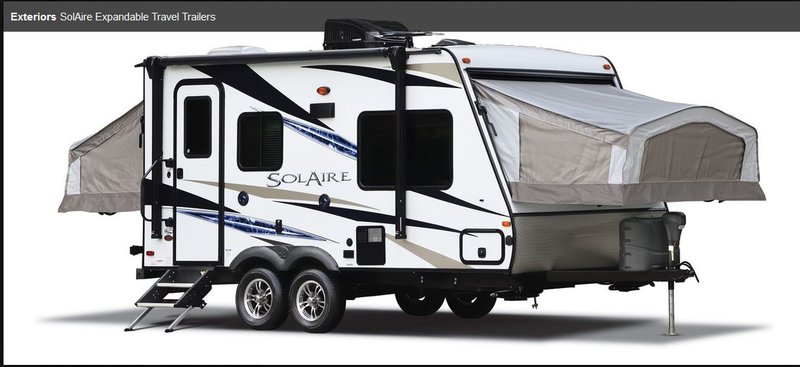 2019 Palomino SolAire Expandable 163X, Travel Trailers - Hybrid RV For ...