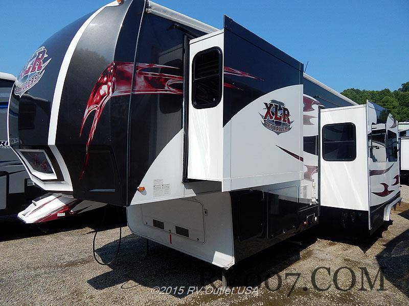 2011 Forest River XLR Thunderbolt 37x12sa, Toy Haulers 5th Wheels RV