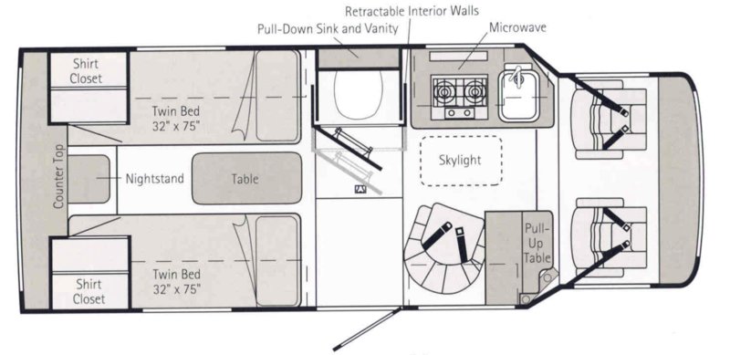 2000 Winnebago Rialta 22FD, Class B RV For Sale By Owner in Las vegas ...