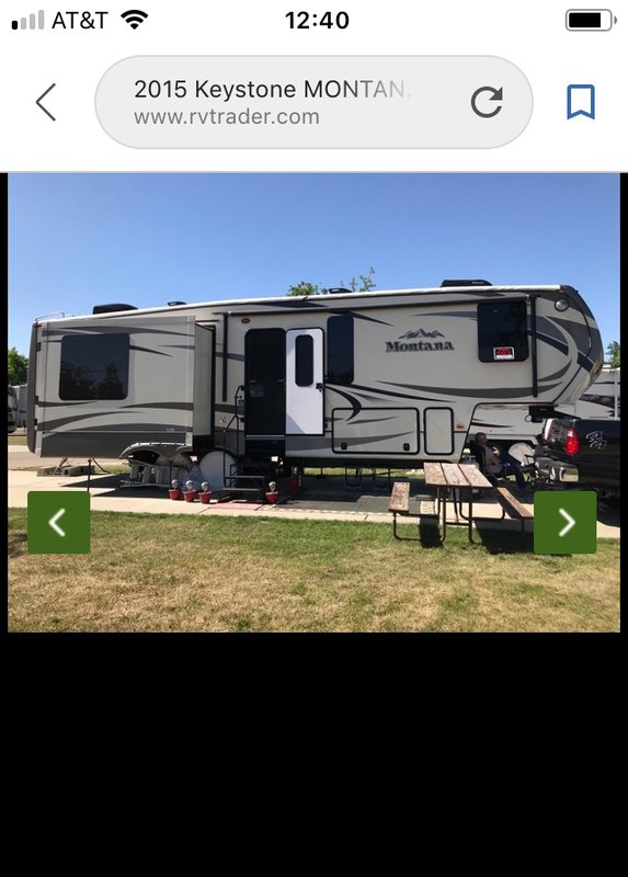 2015 Keystone Montana Legacy 3100 RL, 5th Wheels RV For Sale By Owner
