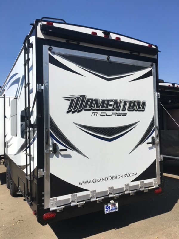 2017 Grand Design Momentum MClass 348M, Toy Haulers 5th Wheels RV For