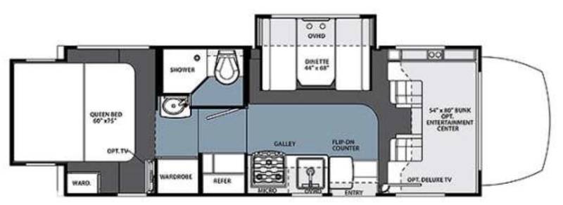 2014 Forest River Solera 24R, Class C RV For Sale By Owner in Hillsboro 2014 Forest River Solera 24r Floor Plan