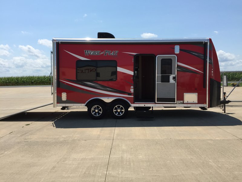 2015 Forest River Work and Play 18EC, Toy Haulers RV For Sale By Owner in Dalton City, Illinois