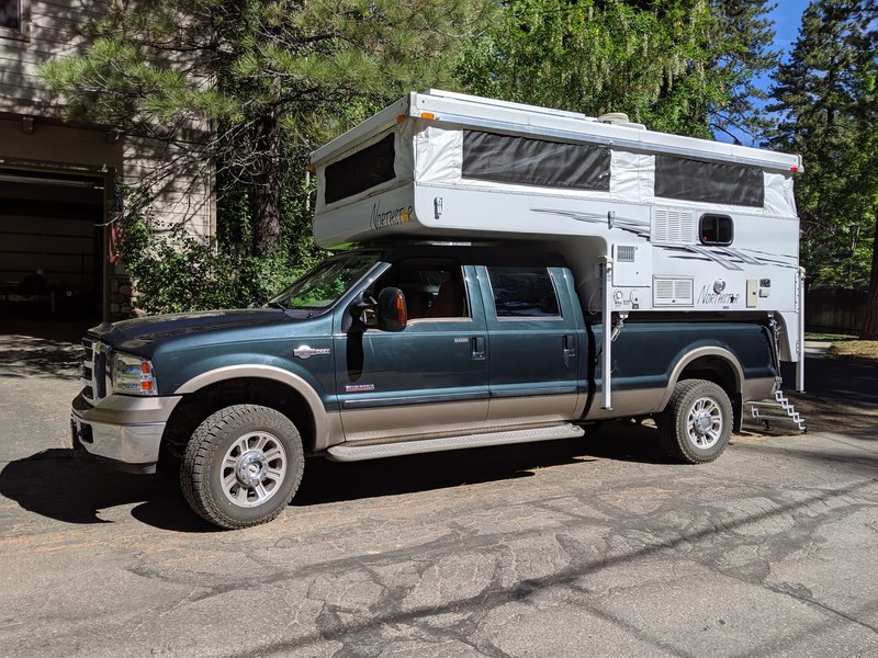 2006 Ford F-350 King Ranch & 2012 Northstar Pop Up Camper, Trucks RV