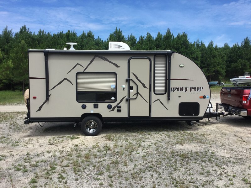 2018 Forest River Cherokee Wolf Pup 16FQ, Travel Trailers RV For Sale 2018 Forest River Wolf Pup 16fq