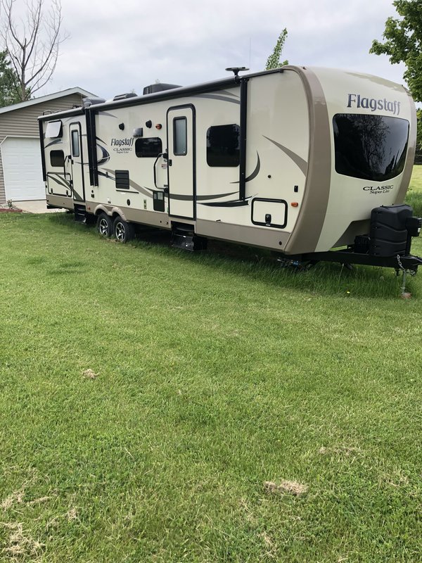 2017 Forest River Flagstaff Classic Super Lite 831BHWSS, Travel ...