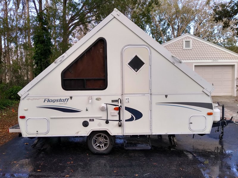 2012 Forest River Flagstaff Hard Side T12RB, Folding Trailers RV For