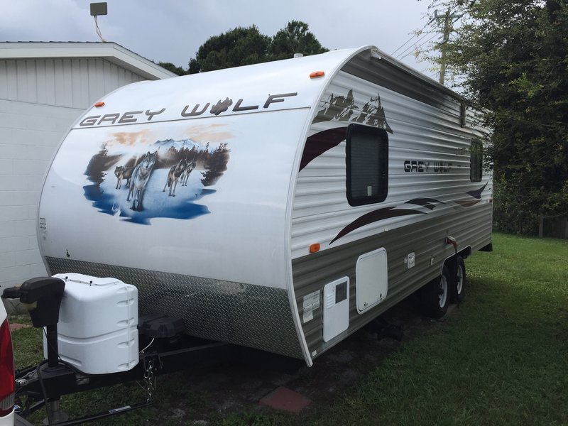 2013 Forest River Grey Wolf 19RR, Toy Haulers Travel Trailers RV For