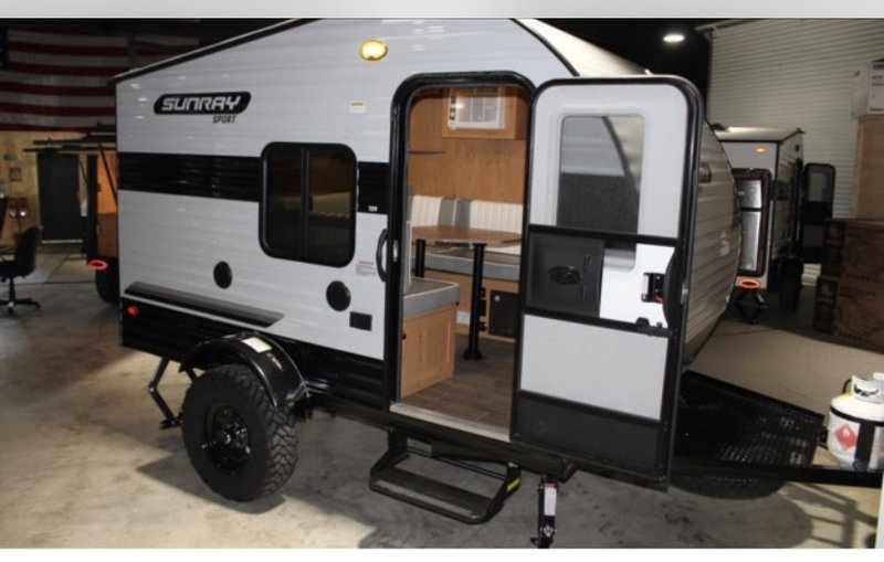 2022 Sunset Park RV SunRay 129 Sport, Tow Behind Cars RV For Sale By ...