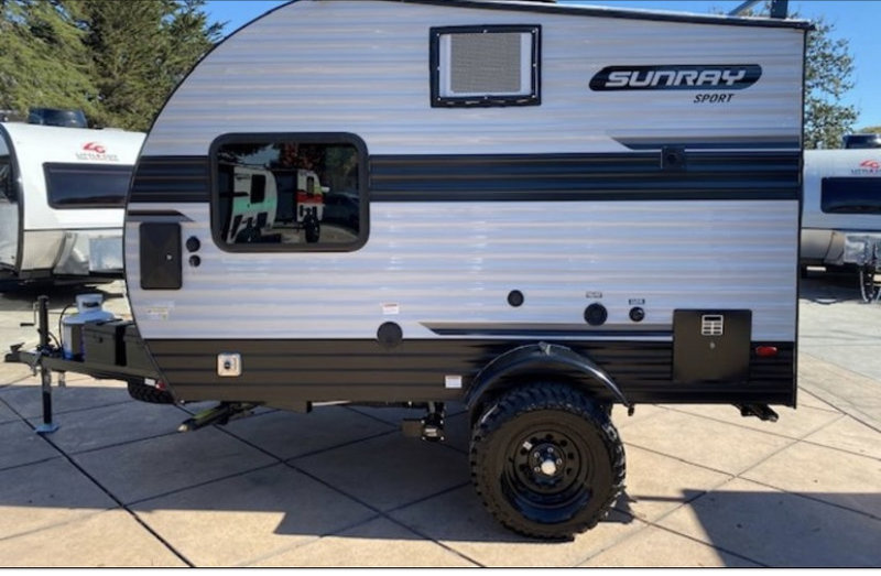 2022 Sunset Park RV SunRay 129 Sport, Tow Behind Cars RV For Sale By
