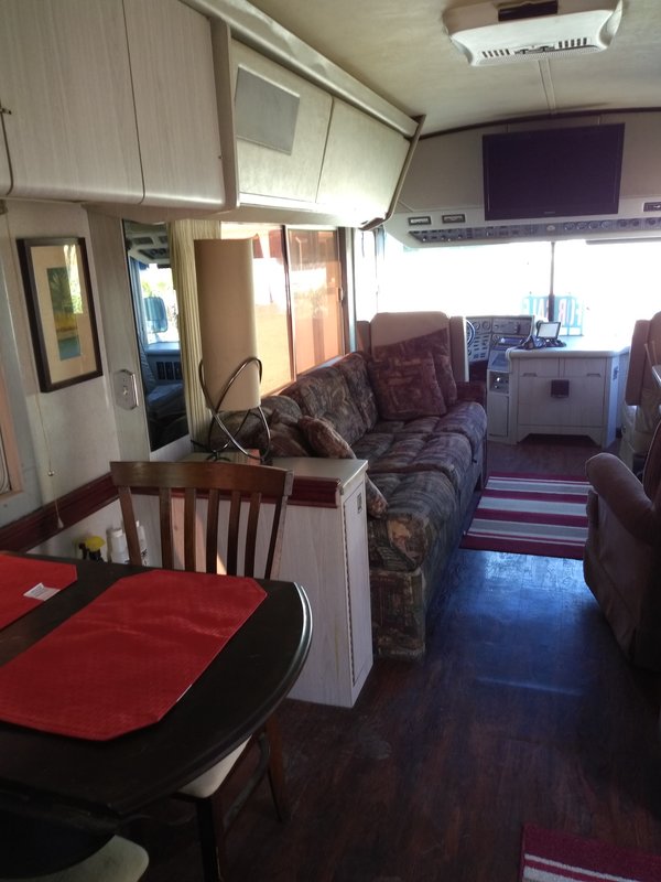 1989 Bluebird Wanderlodge 36Sp Silver Addition, Class A Diesel RV For