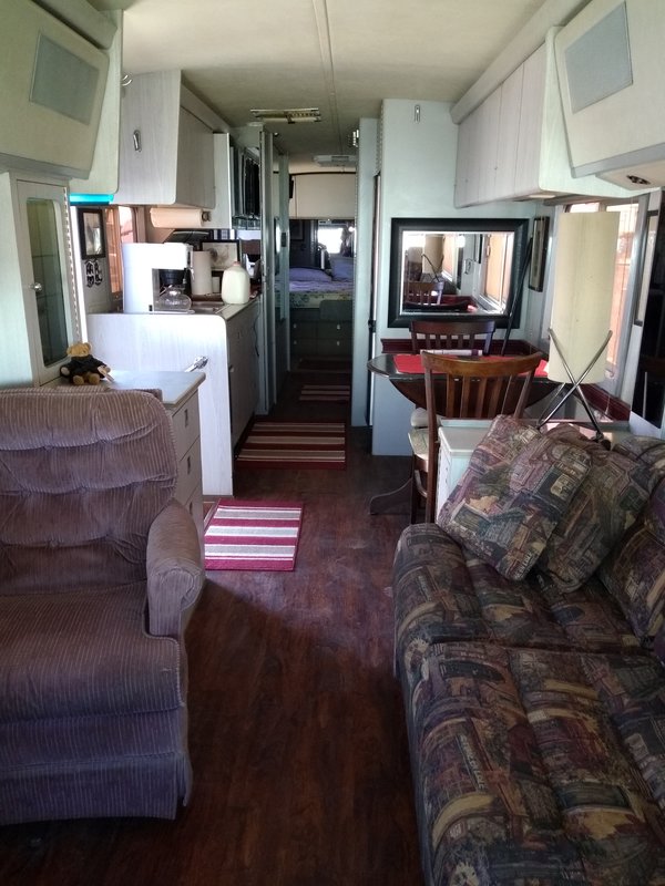 1989 Bluebird Wanderlodge 36Sp Silver Addition, Class A Diesel RV For