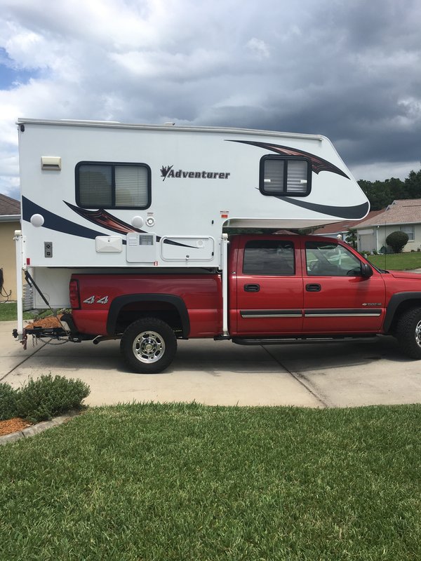 2018 Adventurer 80S, Truck Campers RV For Sale By Owner in Ocala