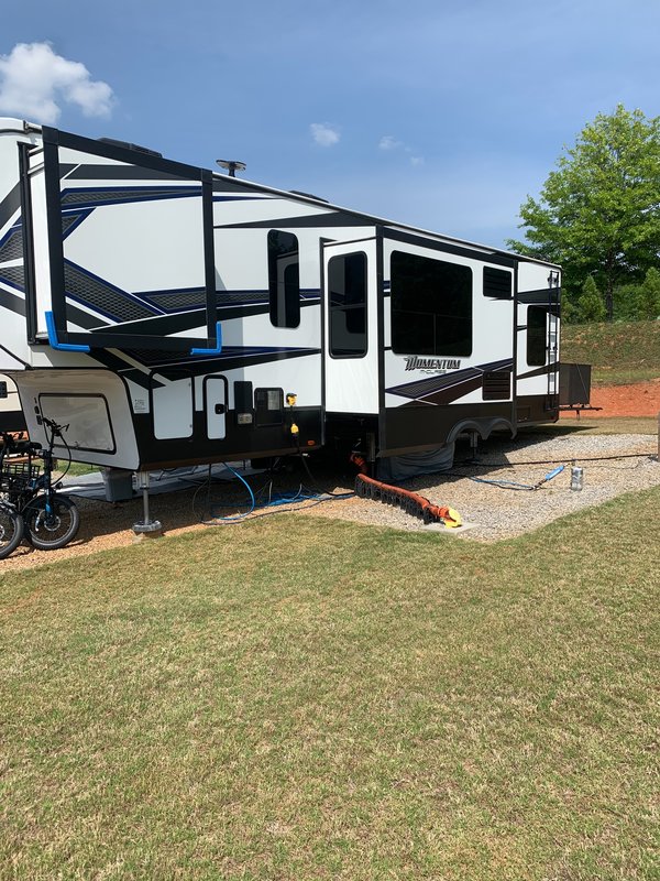 2018 Grand Design Momentum MClass 354M, Toy Haulers RV For Sale By